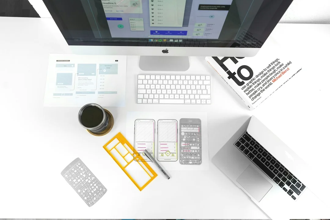 A digital design workspace